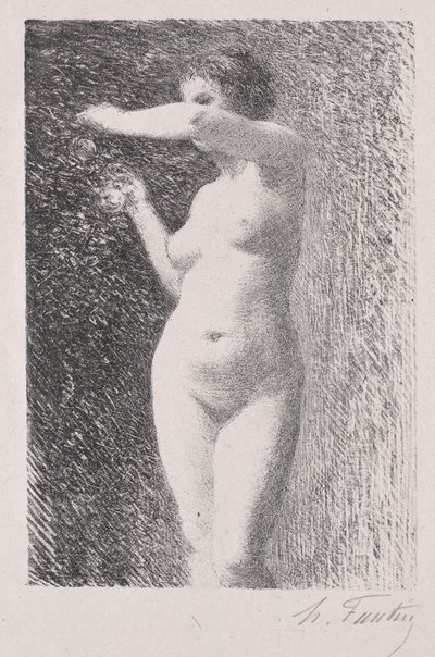 Studer for Eva av Ignace Henri Jean Fantin Latour