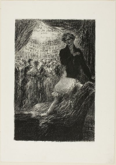Fantastic Symphony: A Ball, fra Hector Berlioz, hans liv og verk av Ignace Henri Jean Fantin Latour