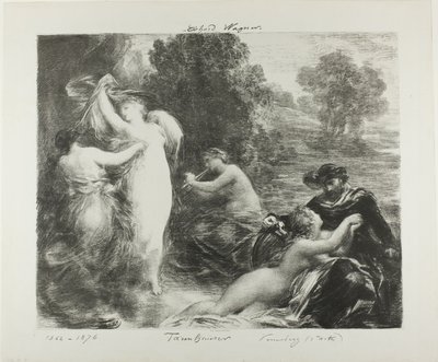 Tannhäuser: Venusberg av Ignace Henri Jean Fantin Latour