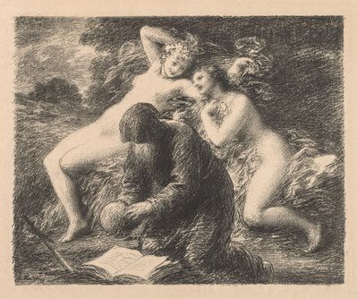 Fristelse av St. Anthony av Ignace Henri Jean Fantin-Latour