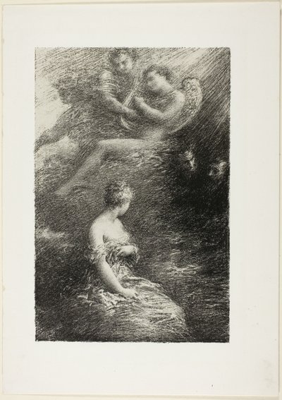 The Damnation of Faust: The Appearance of Marguerite av Ignace Henri Jean Fantin Latour