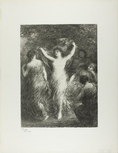 Dansen av Ignace Henri Jean Fantin Latour