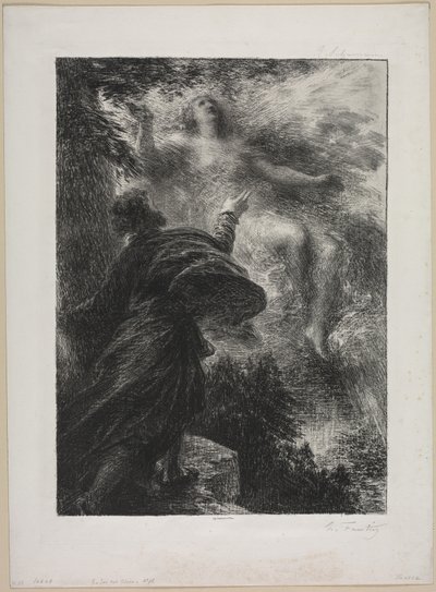 Alpenes fe, 1885. av Ignace Henri Jean Fantin Latour