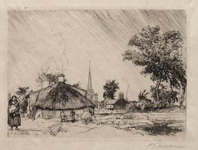 Dusjen: St. Jean-de-Monte av Ignace Henri Jean Fantin Latour