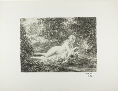 Våren i skogen av Ignace Henri Jean Fantin-Latour