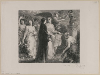 Til Robert Schumann, 1894. av Ignace Henri Jean Fantin-Latour