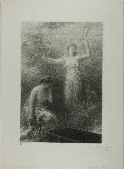 Til Victor Hugo av Ignace Henri Jean Fantin Latour