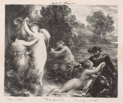 Venusberg av Ignace Henri Jean Fantin Latour