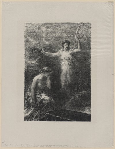 Til Victor Hugo av Ignace Henri Jean Fantin Latour