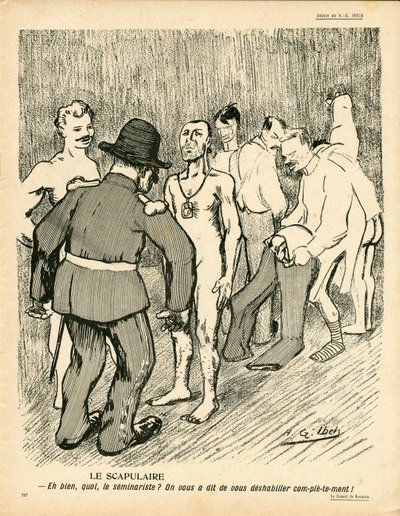 L'Plate au beurre, nummer 258, satirisk i farger av Henri Gabriel Ibels