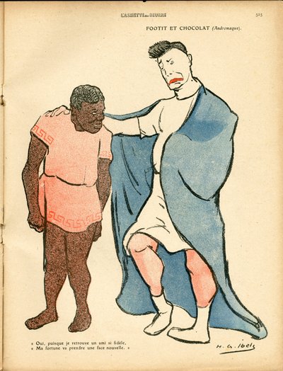 L'Plate au beurre, nummer 501, satirisk i farger av Henri Gabriel Ibels