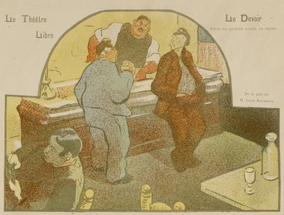 The Free Theatre: Le Devoir av Henri Gabriel Ibels