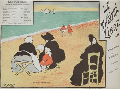 The Fossils (Program fra Free Theatre) av Henri Gabriel Ibels