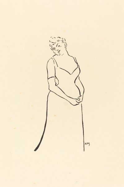 Paula Brebion? av Henri Gabriel Ibels