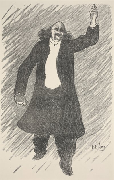 Uten tittel (litografi) av Henri Gabriel Ibels
