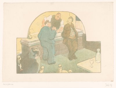 Fire menn i en bistro Le Devoir Forestillinger av Théâtre Libre (serietittel) Les Programs du Théâtre Libre (serietittel) av Henri Gabriel Ibels
