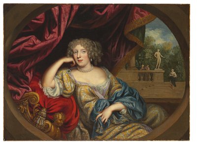 Portrett av en dame av Henri Gascard