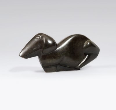 Hund, av Henri Gaudier Brzeska