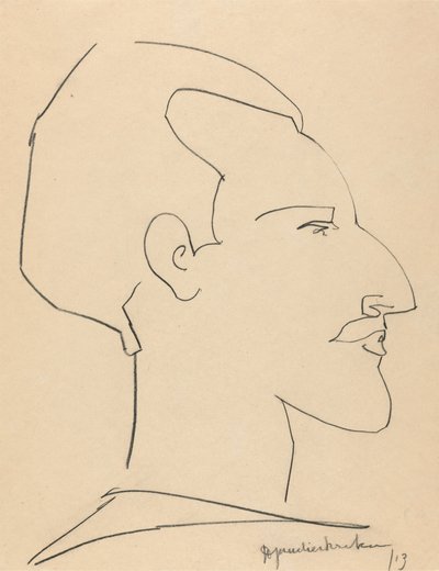 Horace Brodsky av Henri Gaudier Brzeska