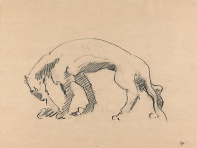 Løvinne i profil av Henri Gaudier Brzeska