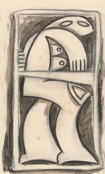Stående kvinneskikkelse av Henri Gaudier-Brzeska
