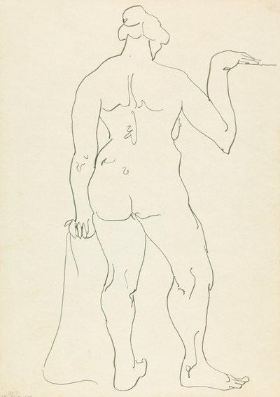 Stående kvinneskikkelse av Henri Gaudier-Brzeska