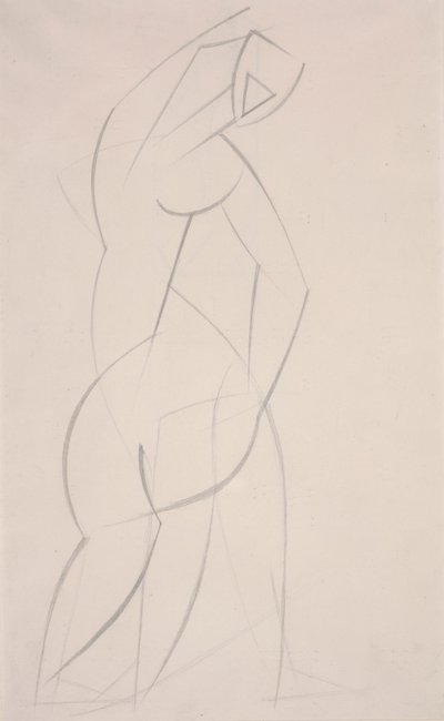 Uten tittel (Studie for Red Stone Dancer) av Henri Gaudier Brzeska