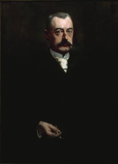 Portrett av Pierre Waldeck-Rousseau 1846-1904, ca 1894. av Henri Gervex