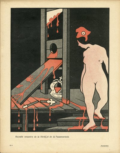 Smørfatet, nummer 102, satirisk i farger av Henri Gustave Jossot