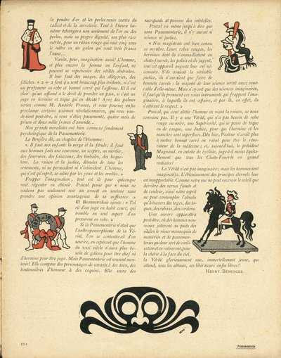 Smørfatet, nummer 102, satirisk i farger av Henri Gustave Jossot