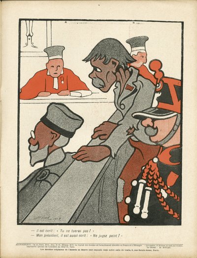 #39;Smørfatet#39;, nummer 144, satirisk i farger av Henri Gustave Jossot