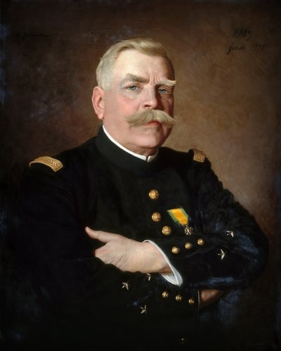 Portrett av Joseph Joffre 1852-1931, marskalk av Frankrike av Henri Jacquier