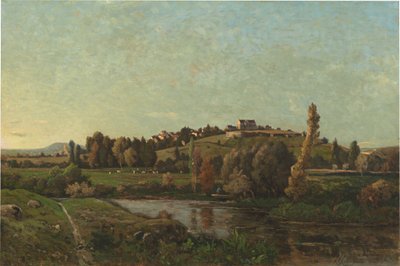 Landskap i Auvergne av Henri Joseph Harpignies