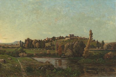 Landskap i Auvergne, 1870. av Henri Joseph Harpignies