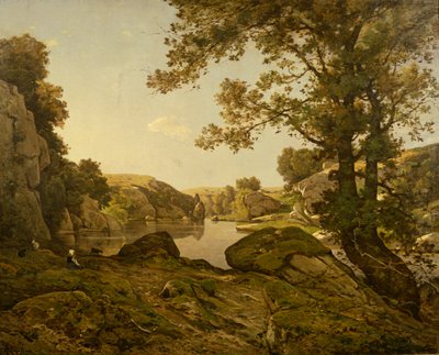 Ulvespranget av Henri Joseph Harpignies