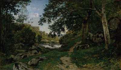 The Rocky Path in the Morvan Path of rocks in the Morvan, 1869. av Henri Joseph Harpignies