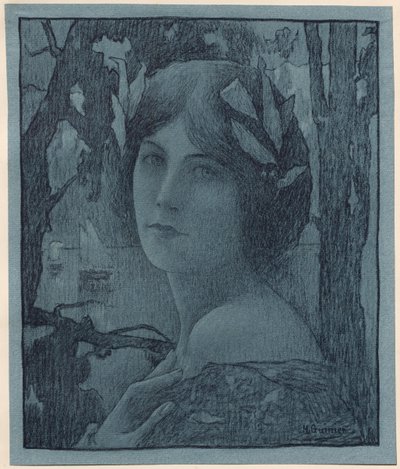 Søt natt, 1899. av Henri Jules Guinier