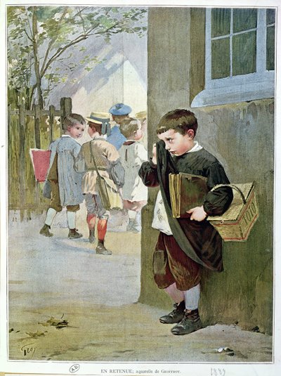 I internering, 1889 av Henri Jules Jean Geoffroy