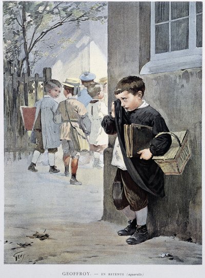 I beherskelse - akvarell av Geoffroy i "" Le Figaro Illustré""", mai 1901 av Henri Jules Jean Geoffroy