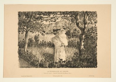 Turen i hagen av Henri Lebasque