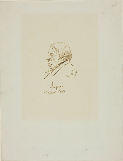 Jean Auguste Dominique Ingres av Henri Lehmann