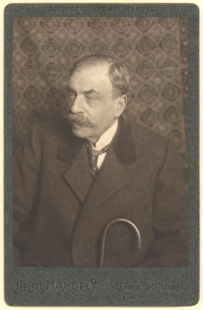 Marcel Prevost (1862-1941) (s/hvitt-bilde) av Henri Manuel