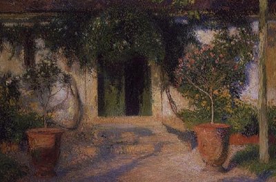 Inngang til et hus av Henri Martin