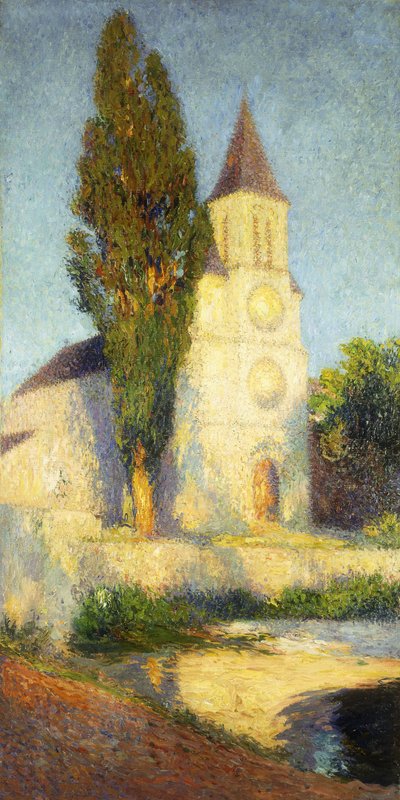 Labastide du Vert kirke; Kirken Labastide du Vert, av Henri Martin