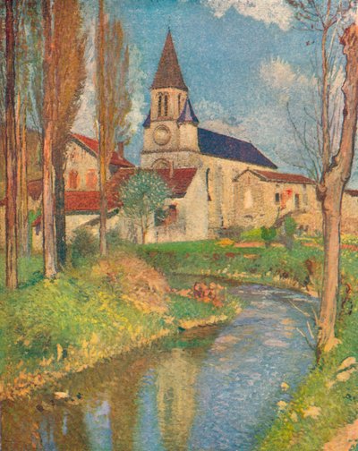 La Bastide-kirken, c1915 av Henri Martin