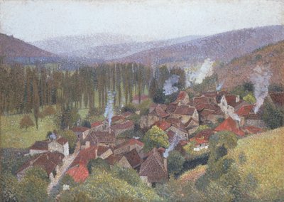Utsikt over Terrasse de Marquayrol, Labastide du Vert, 1935 av Henri Martin