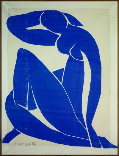 Blå naken II av Henri Matisse