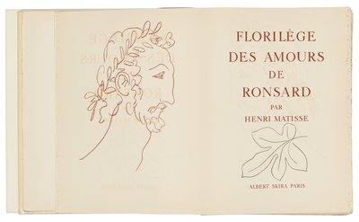 Antologi av Ronsards kjærligheter av Henri Matisse