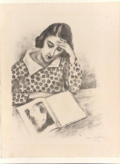 Stor lesende kvinne av Henri Matisse