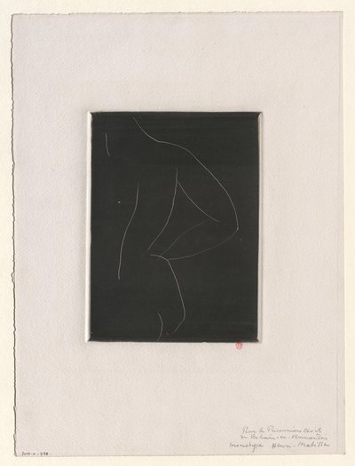 Akt bakfra av Henri Matisse